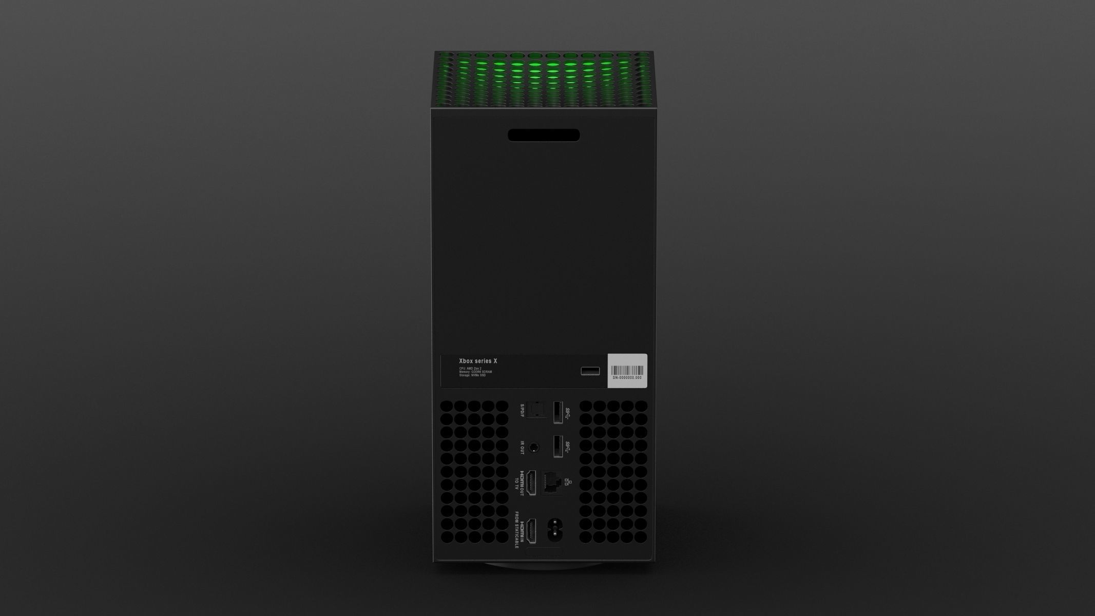 X-Box Series X Set 2020 3D model_6