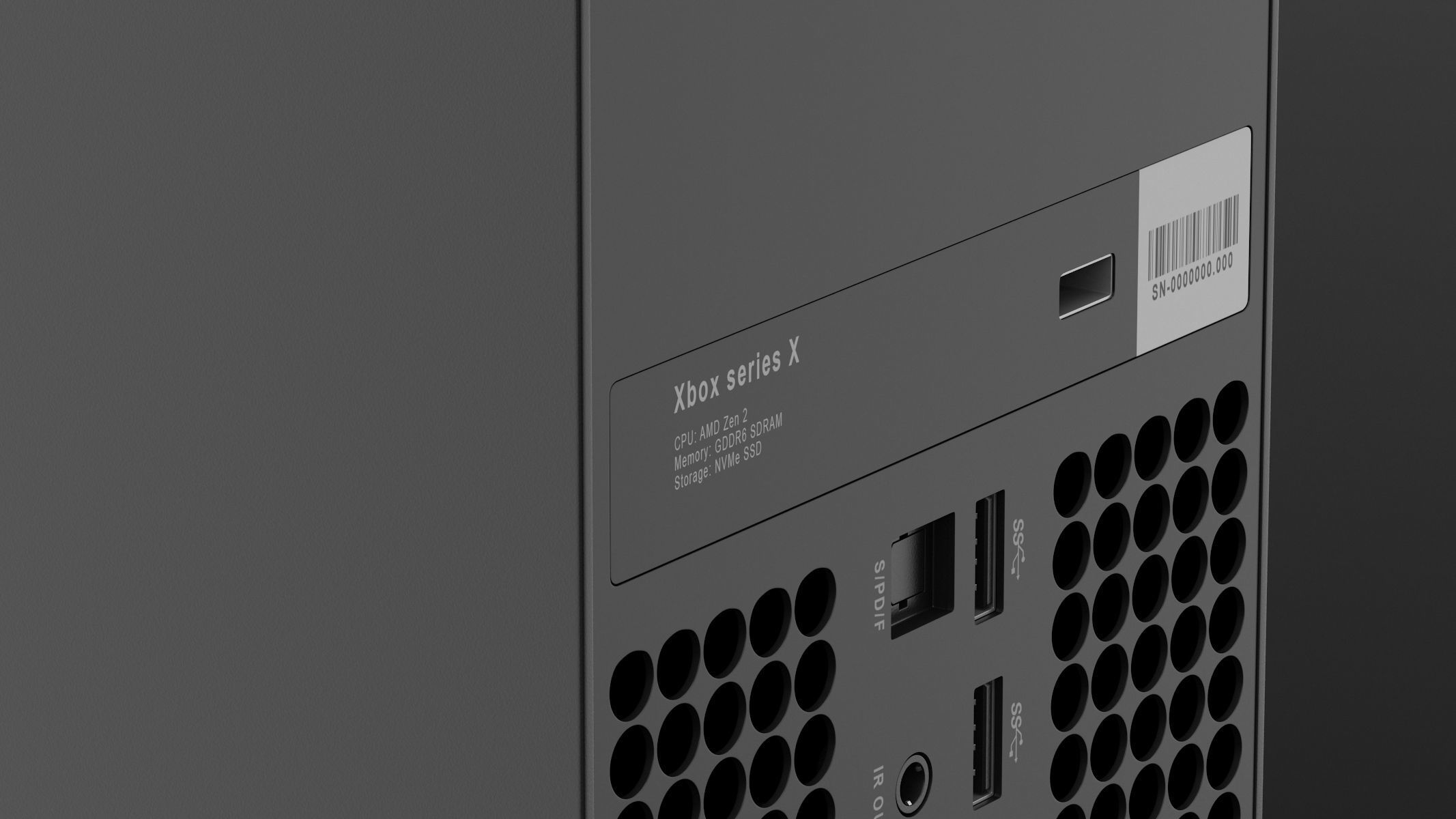 X-Box Series X Set 2020 3D model_18