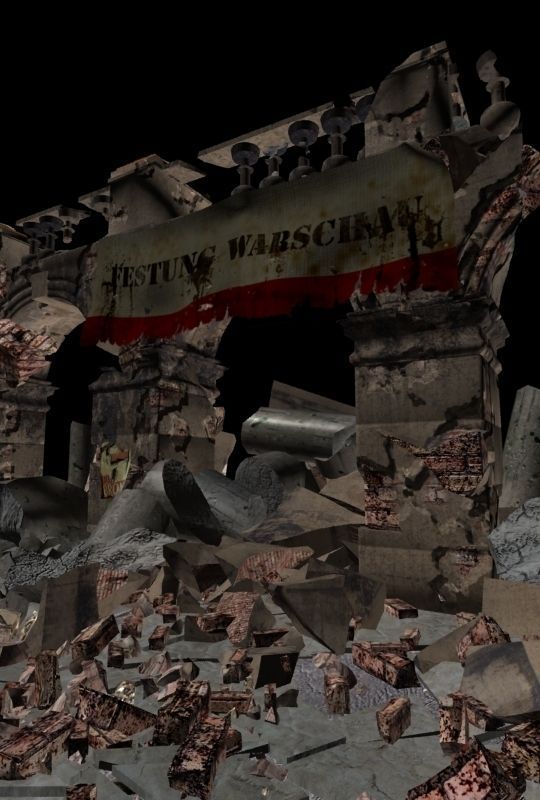 Ruins and Rubble 3D model_3