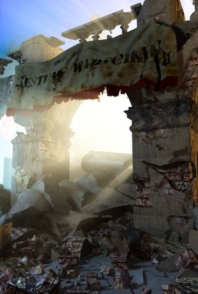Ruins and Rubble 3D model_1