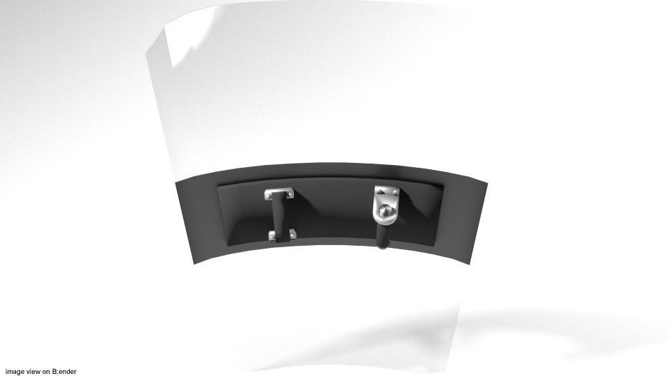 Personal Armor Shield - Riot Shield 3D model_2