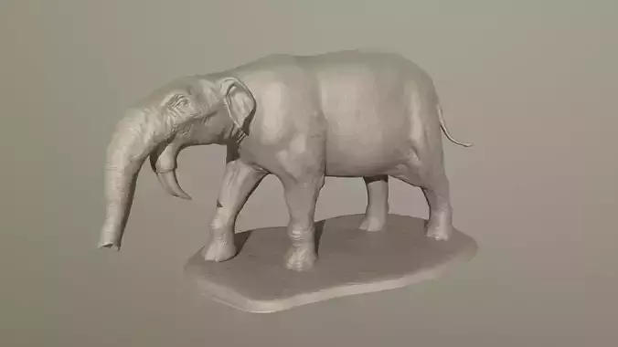 Deinotherium elephant 3D print model