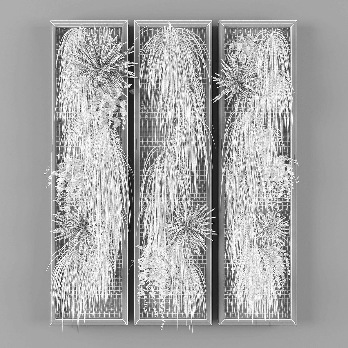 Vertical garden 42 3D model_2