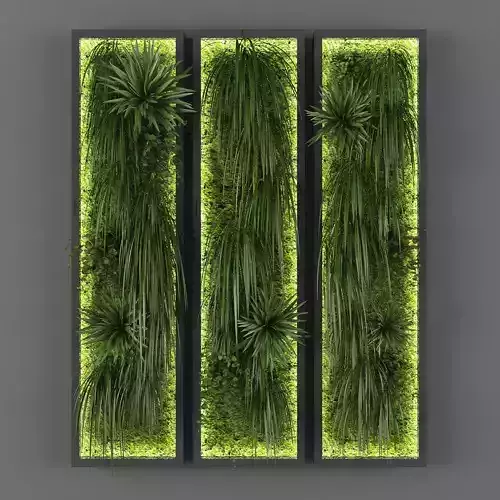 Vertical garden 42 3D model