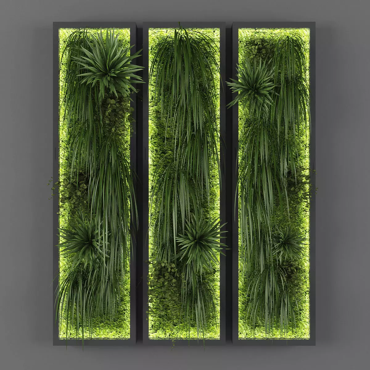Vertical garden 42 3D model_0