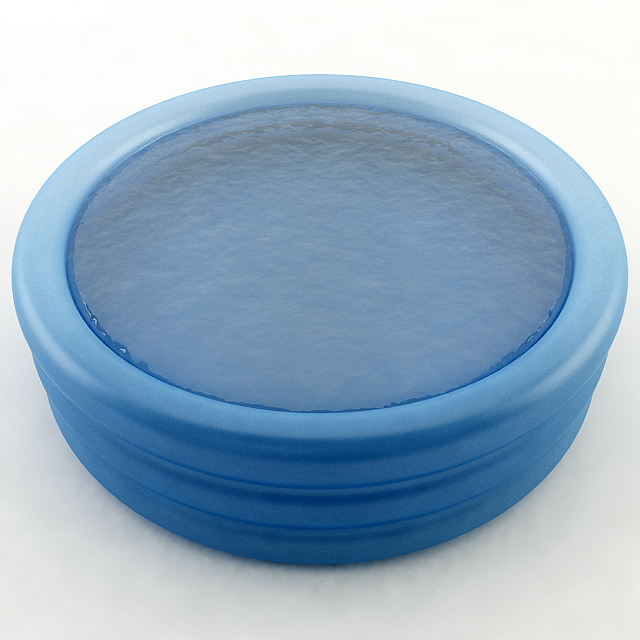 Inflatable Pool 3D model_1