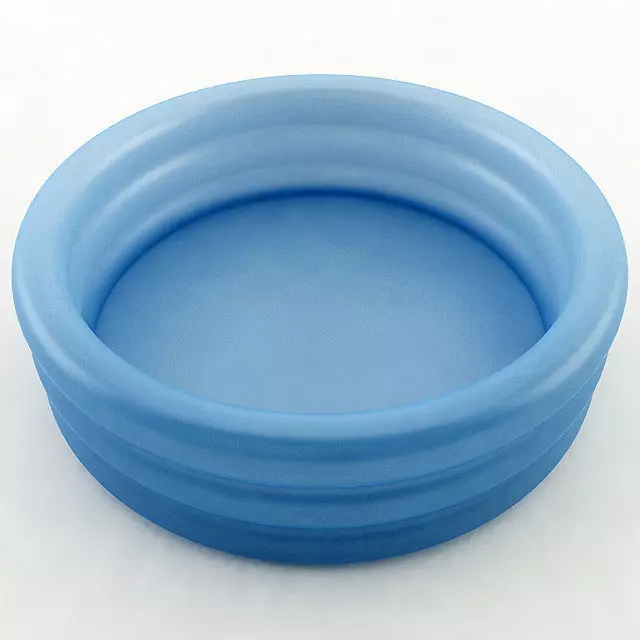 Inflatable Pool 3D model_0