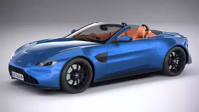Aston Martin Vantage Roadster 2021 3D model