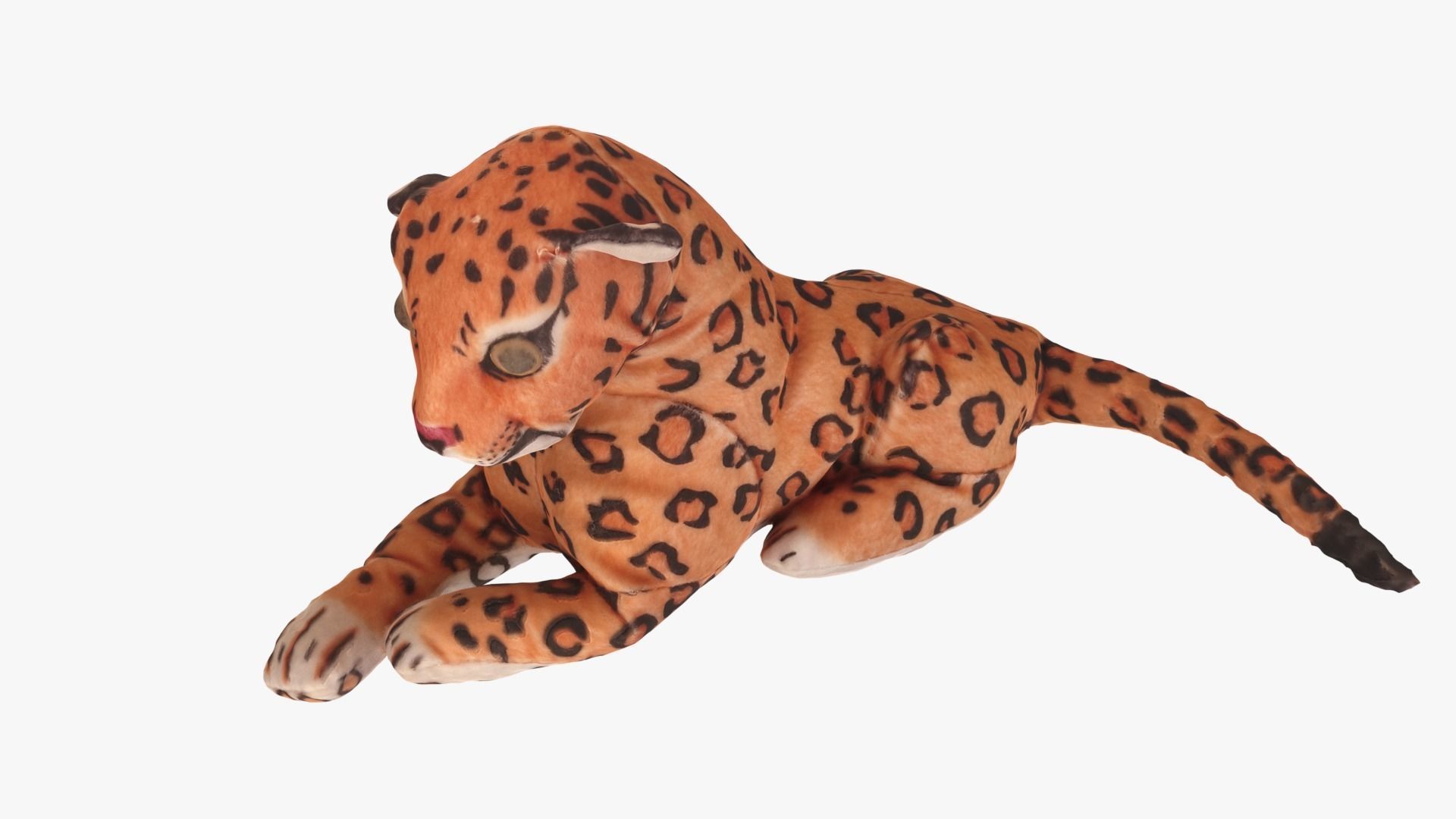 Jaguar toy Low-poly 3D model_9