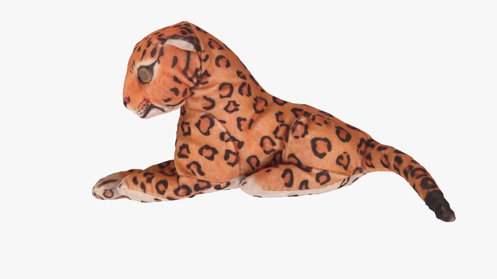 Jaguar toy Low-poly 3D model_2