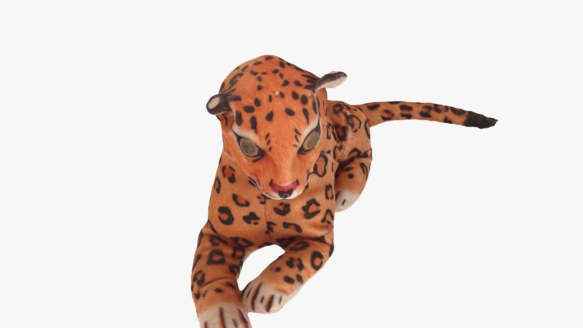 Jaguar toy Low-poly 3D model_8