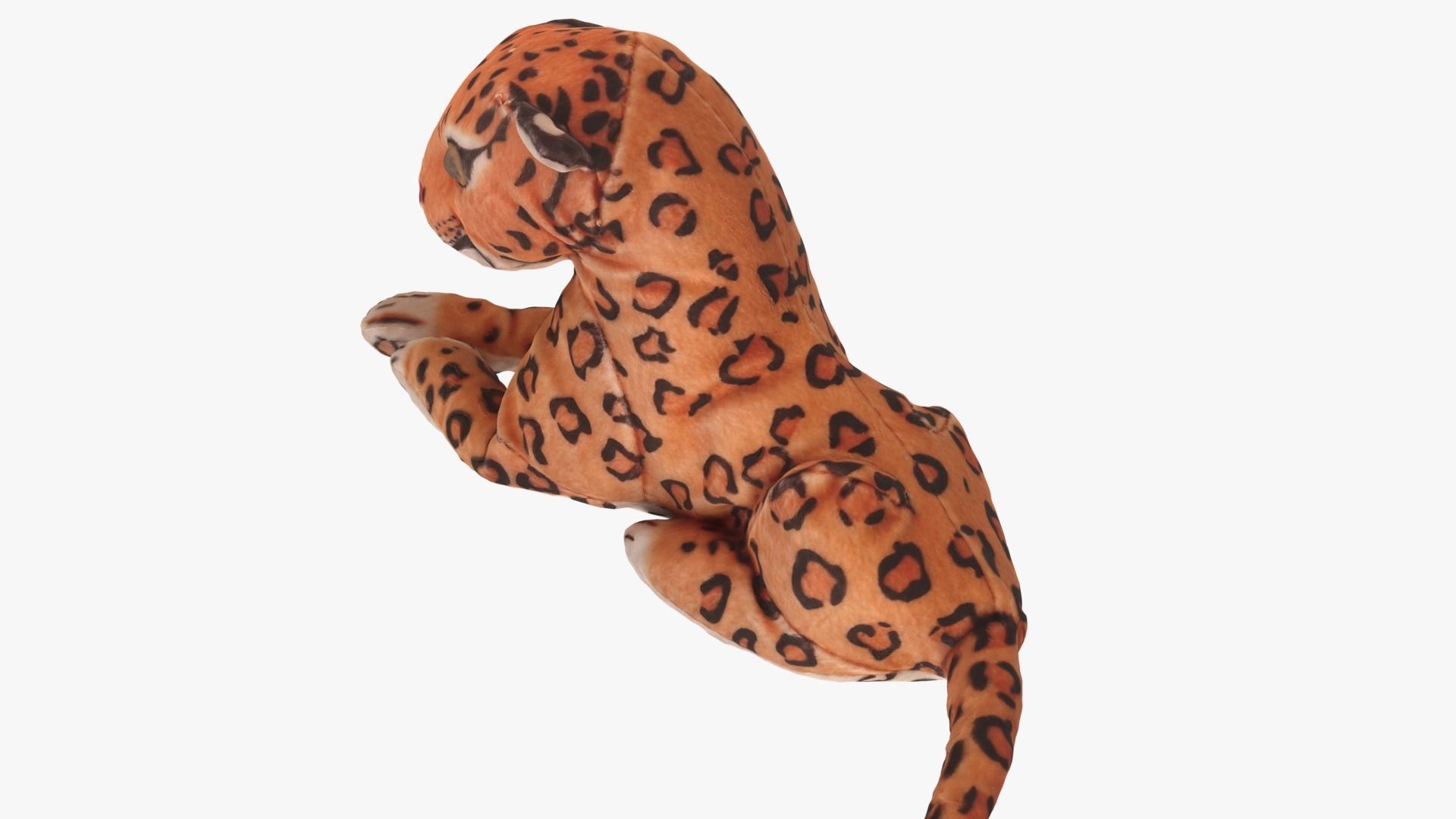 Jaguar toy Low-poly 3D model_10