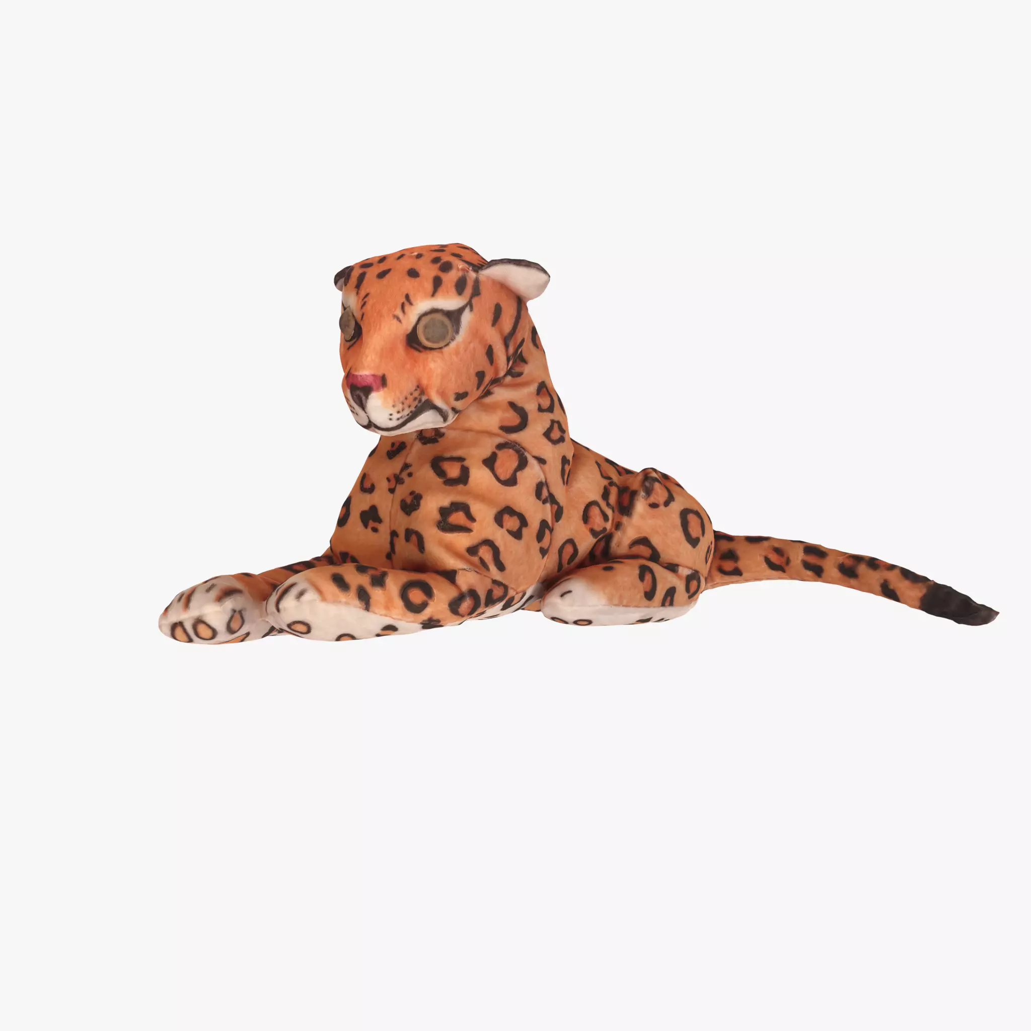 Jaguar toy Low-poly 3D model_0