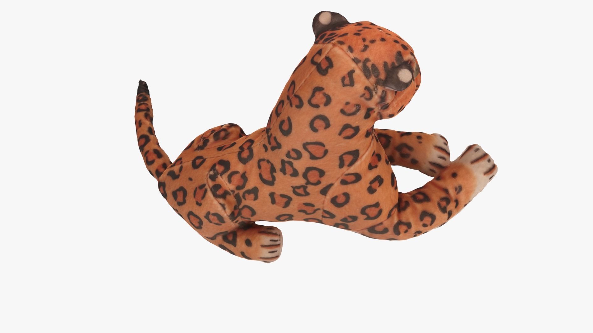 Jaguar toy Low-poly 3D model_12