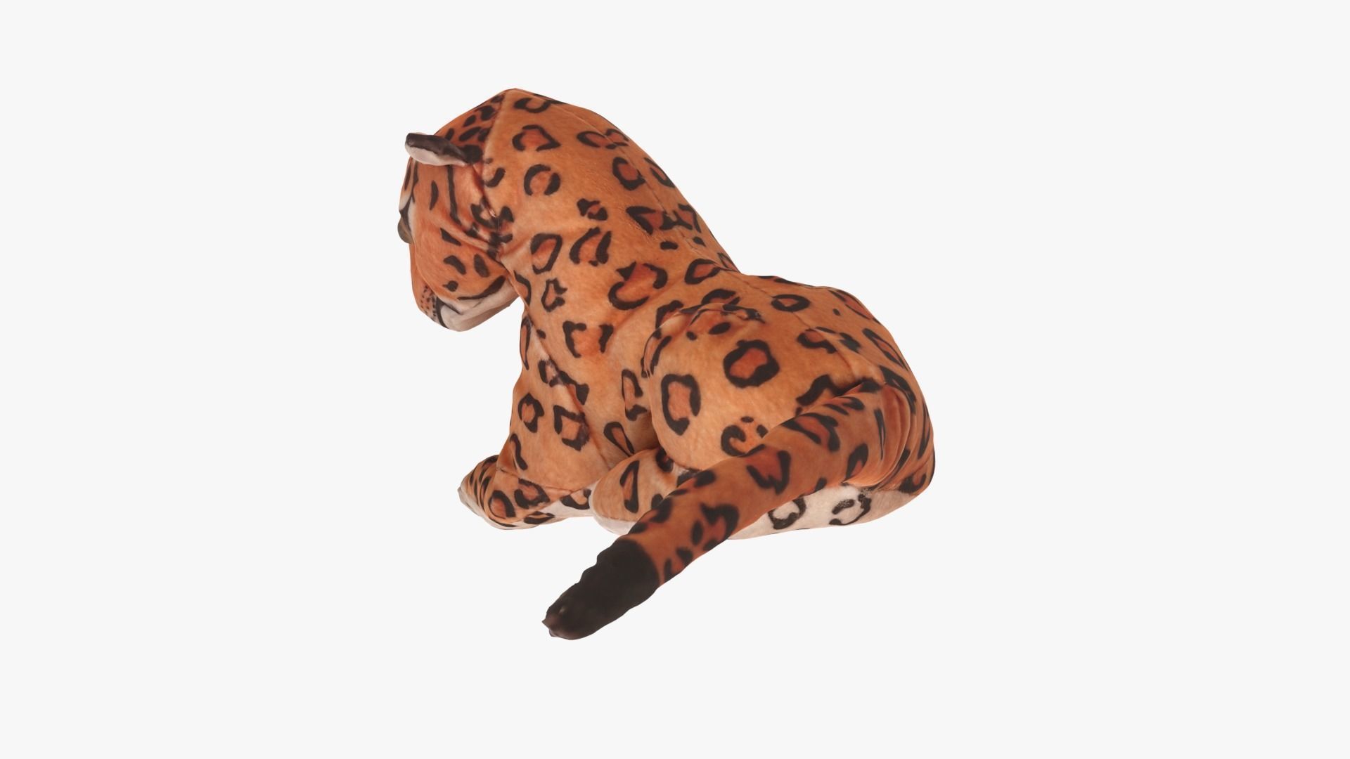 Jaguar toy Low-poly 3D model_3