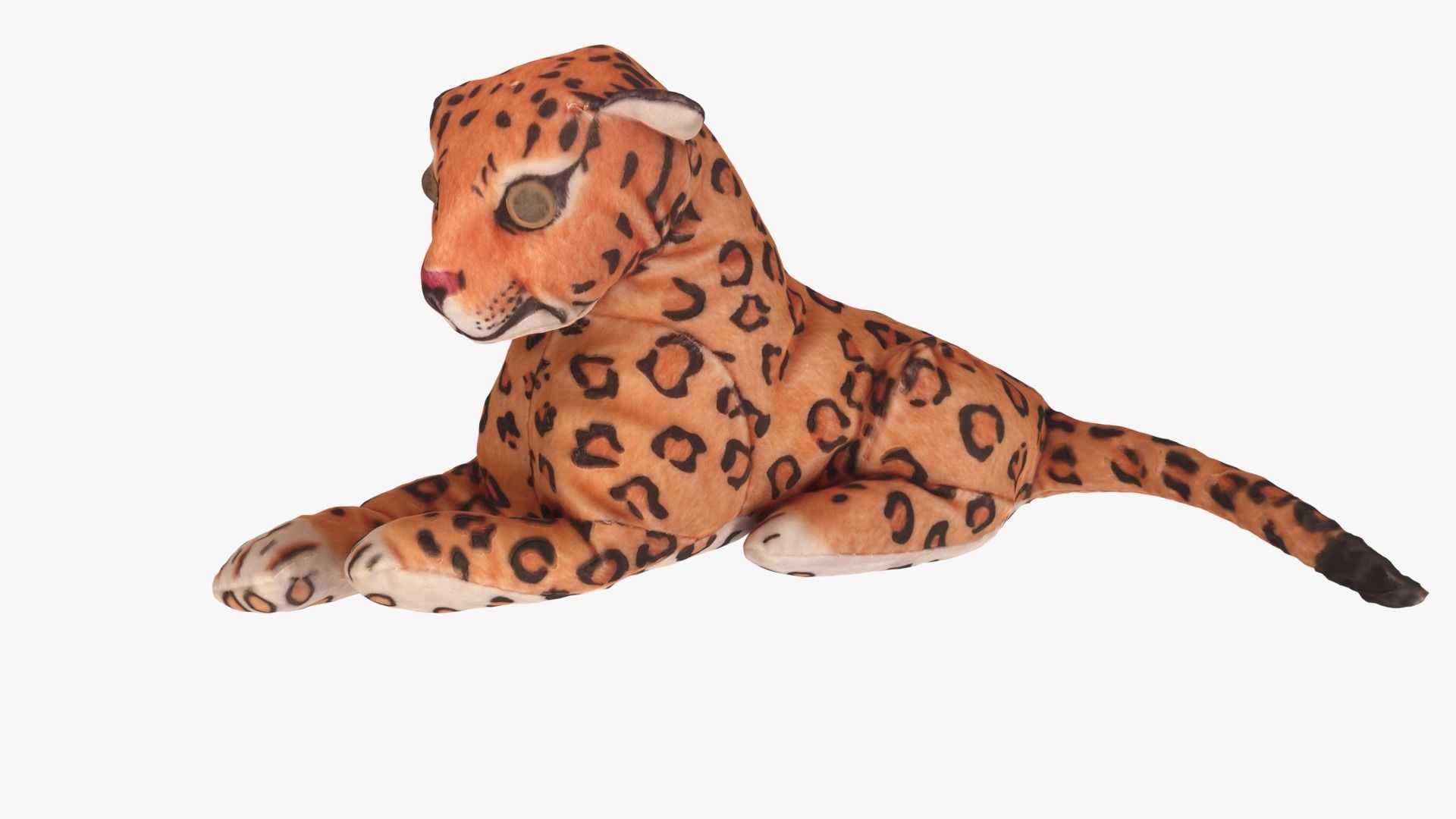 Jaguar toy Low-poly 3D model_1