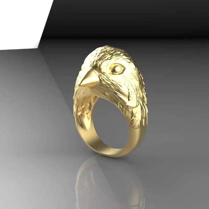 Bird Ring 3D print model_0
