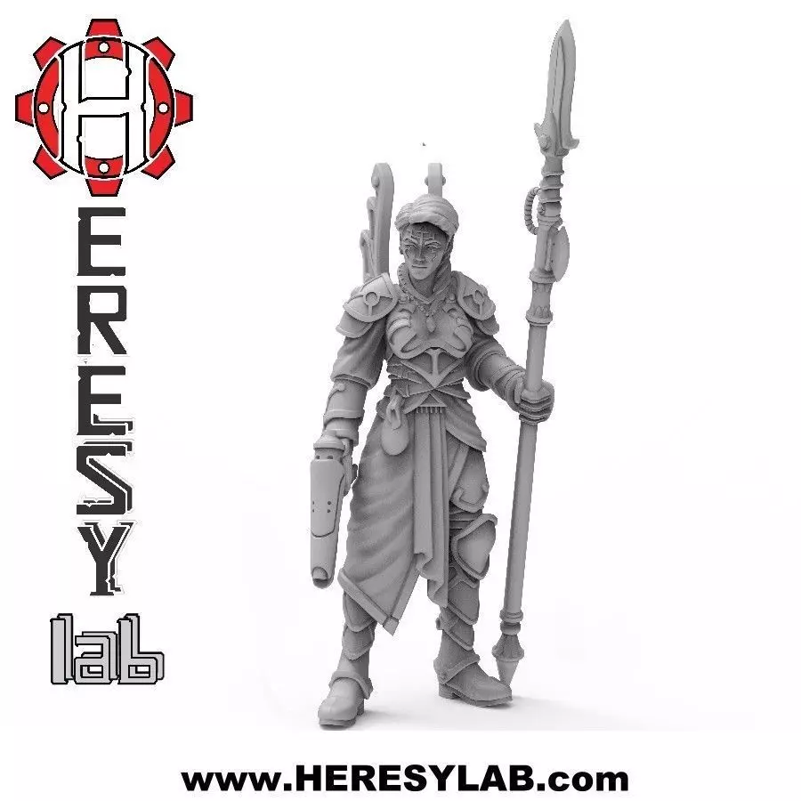 Ildyn Tseia - Female Farseer 3D print model_0