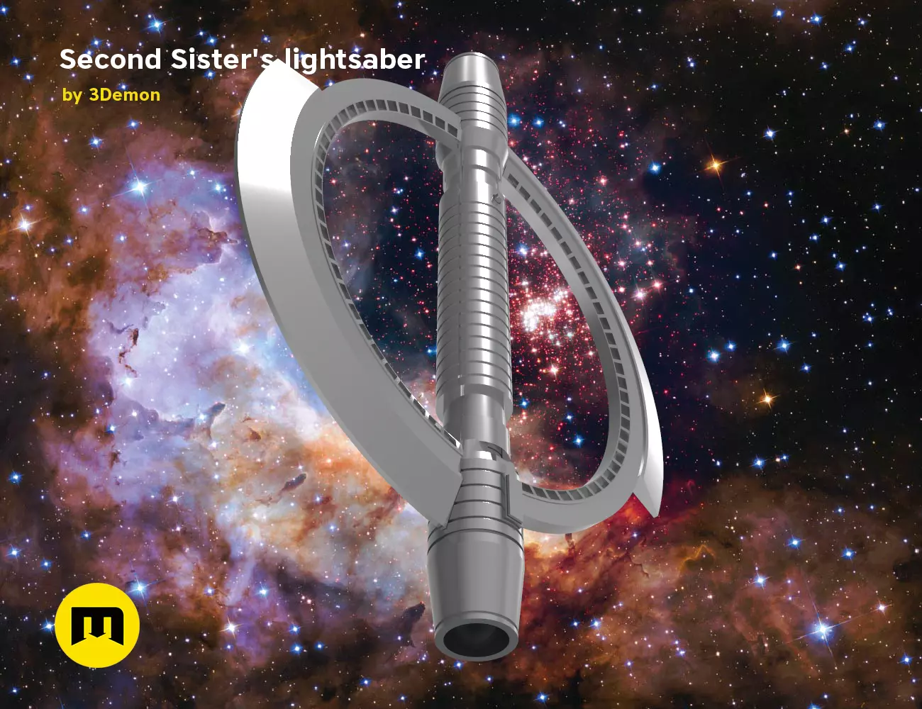Second Sister lightsaber from StarWars 3D print model