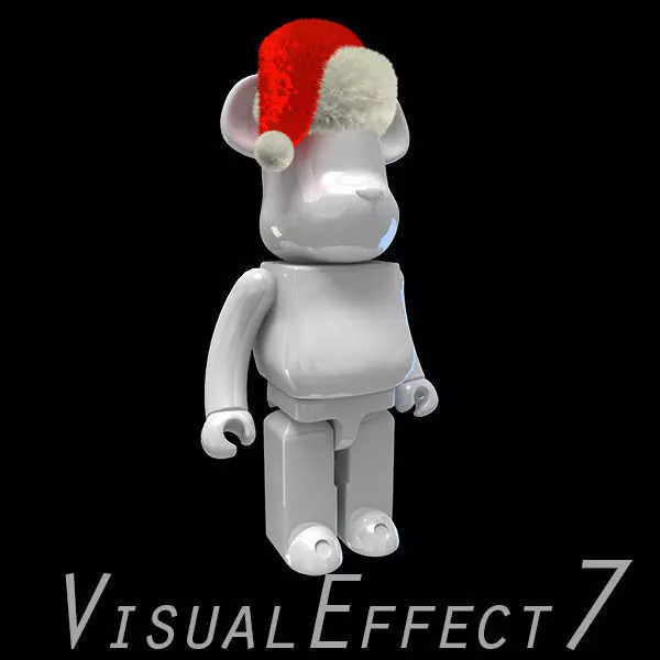 Christmas Bear Brick 3D model