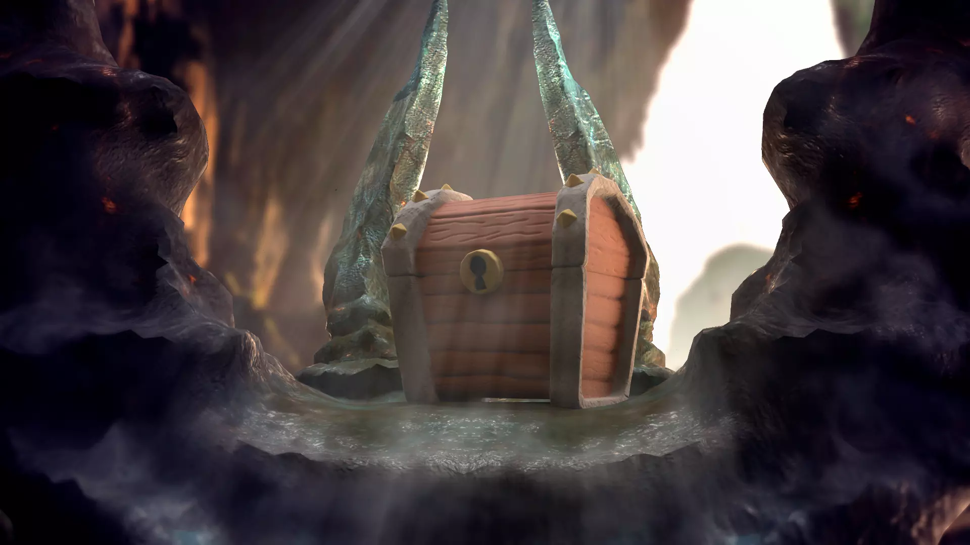 Pirate Chest 3D print model_0