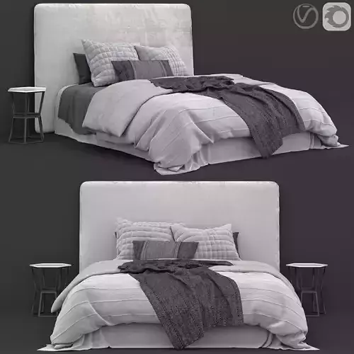 Linen bed 01