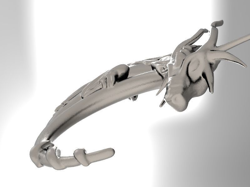 Dragon Pendant Free 3D print model_1