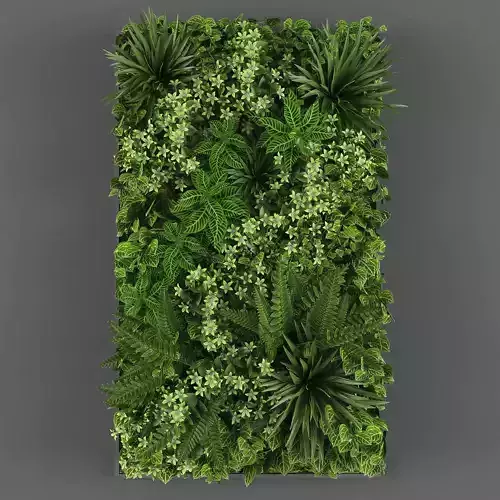 Vertical garden 50 Low-poly 3D model
