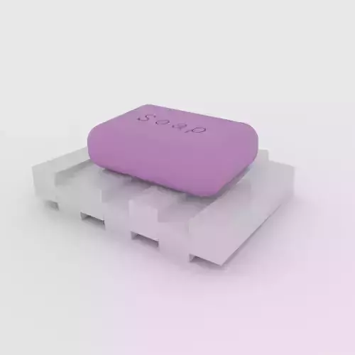 MINIMALIST soap holder