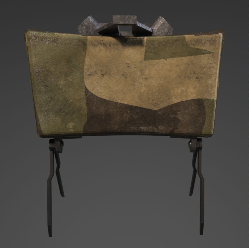 explosive pack Low-poly 3D model_26