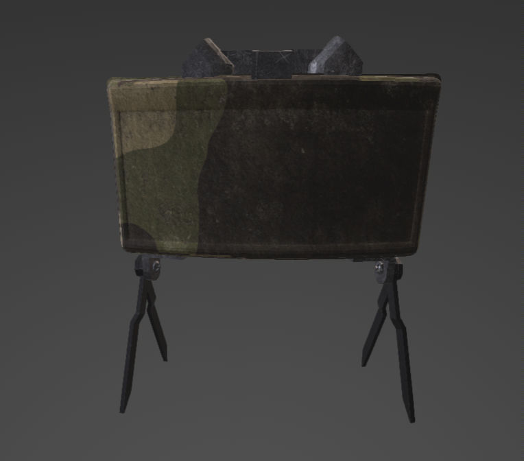 explosive pack Low-poly 3D model_23