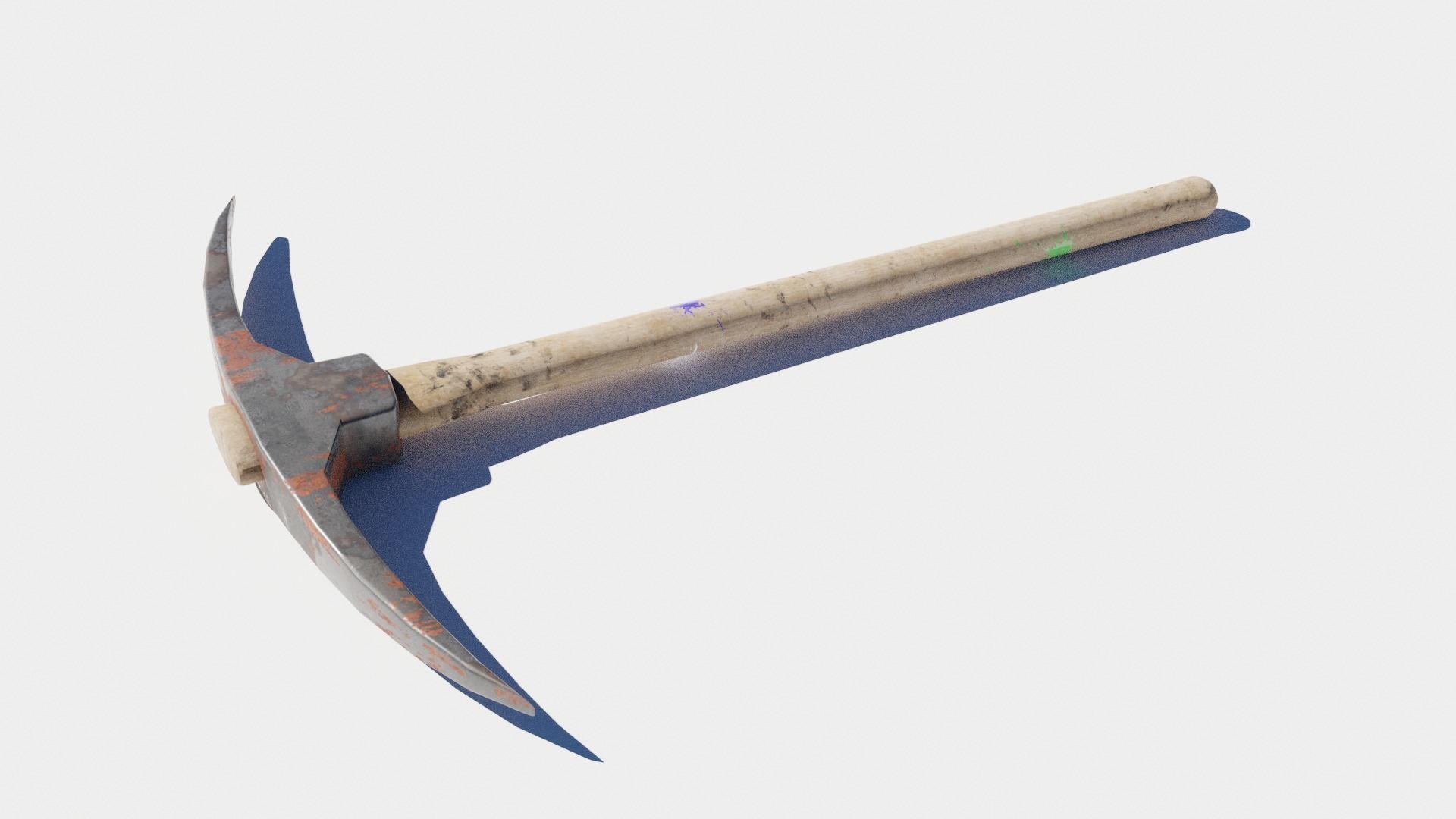 Garage Tools Set Low-poly 3D model_1