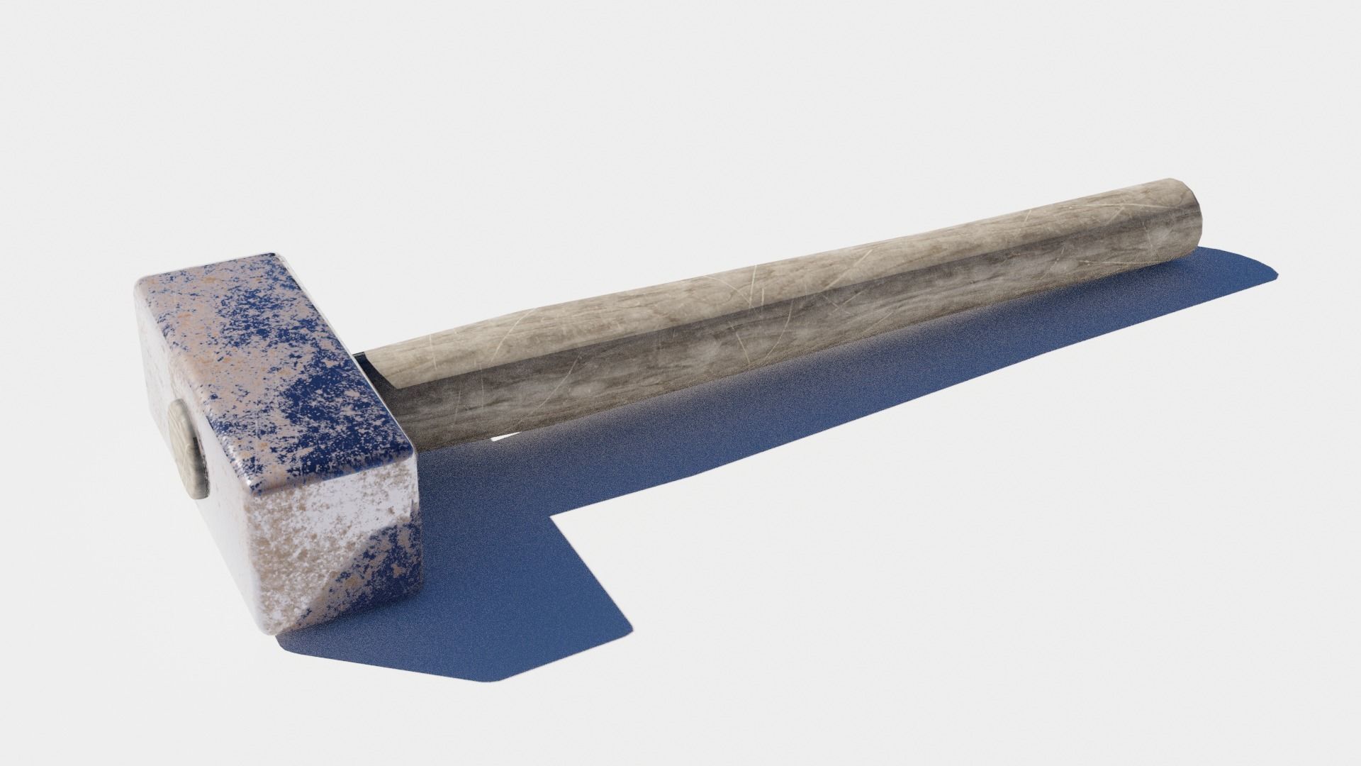 Garage Tools Set Low-poly 3D model_5