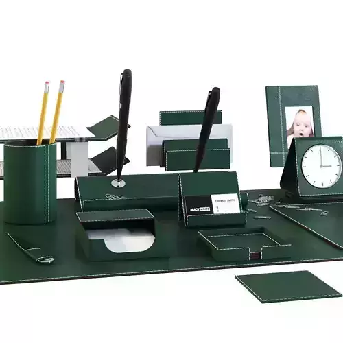Desk Set for Executive  Director 3D model