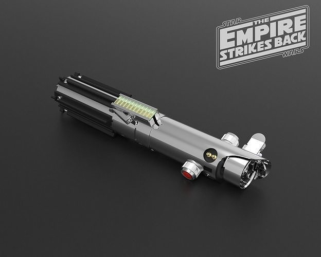 Luke Skywalker Lightsaber ESB - 3D Files 3D print model