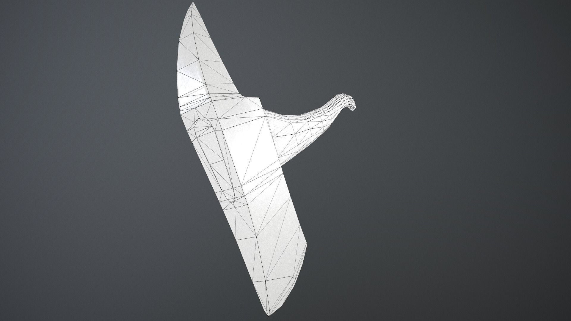 Fire axe Low-poly 3D model_8