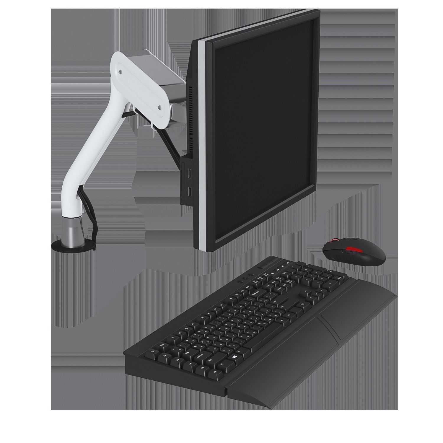 Set for your desktop Low-poly 3D model_12