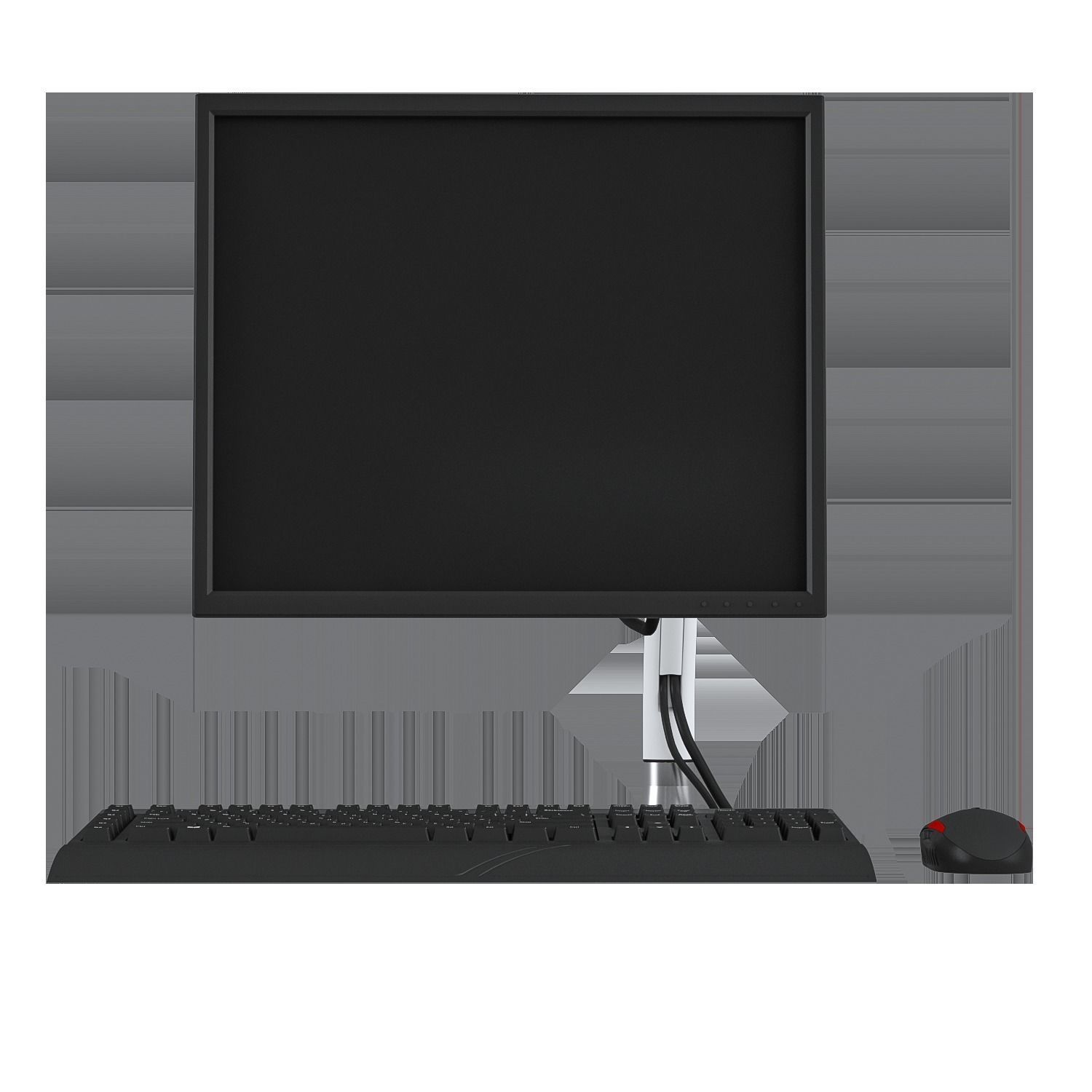 Set for your desktop Low-poly 3D model_4