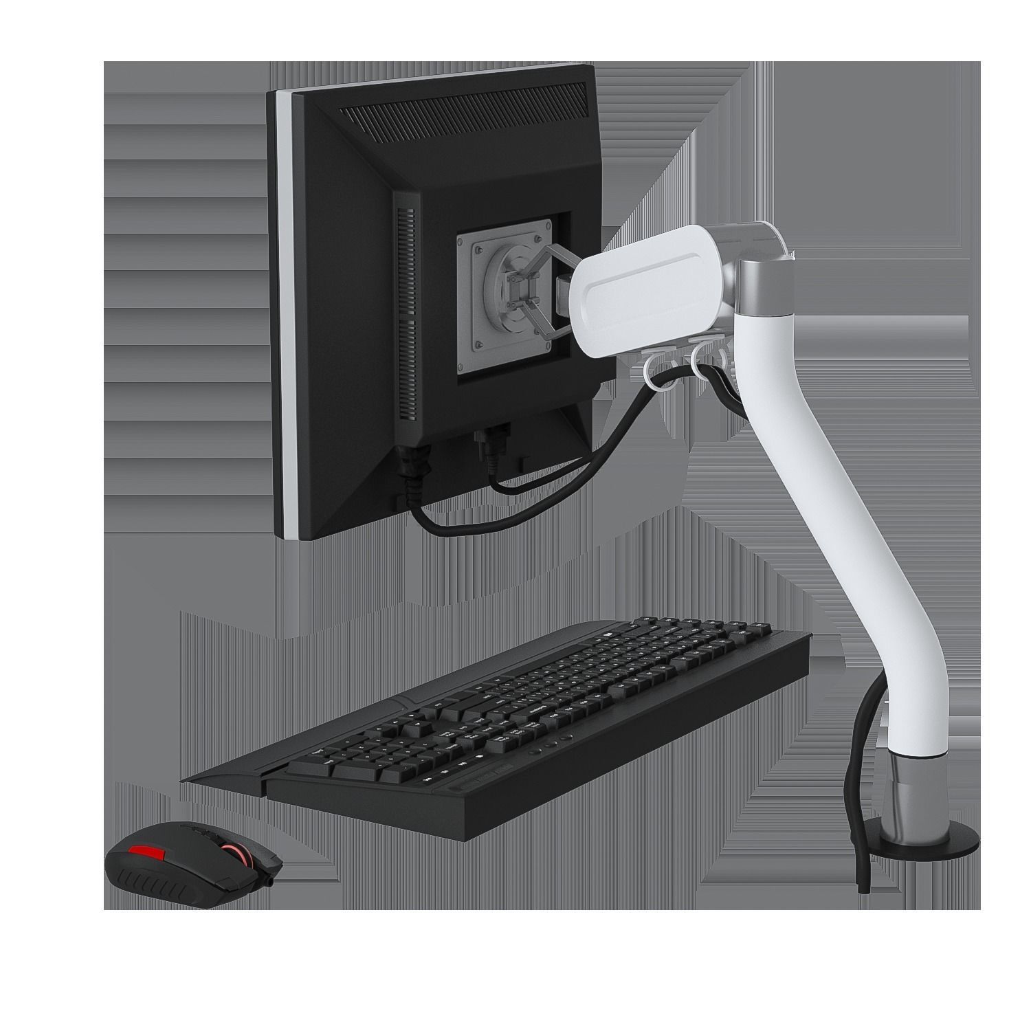 Set for your desktop Low-poly 3D model_3