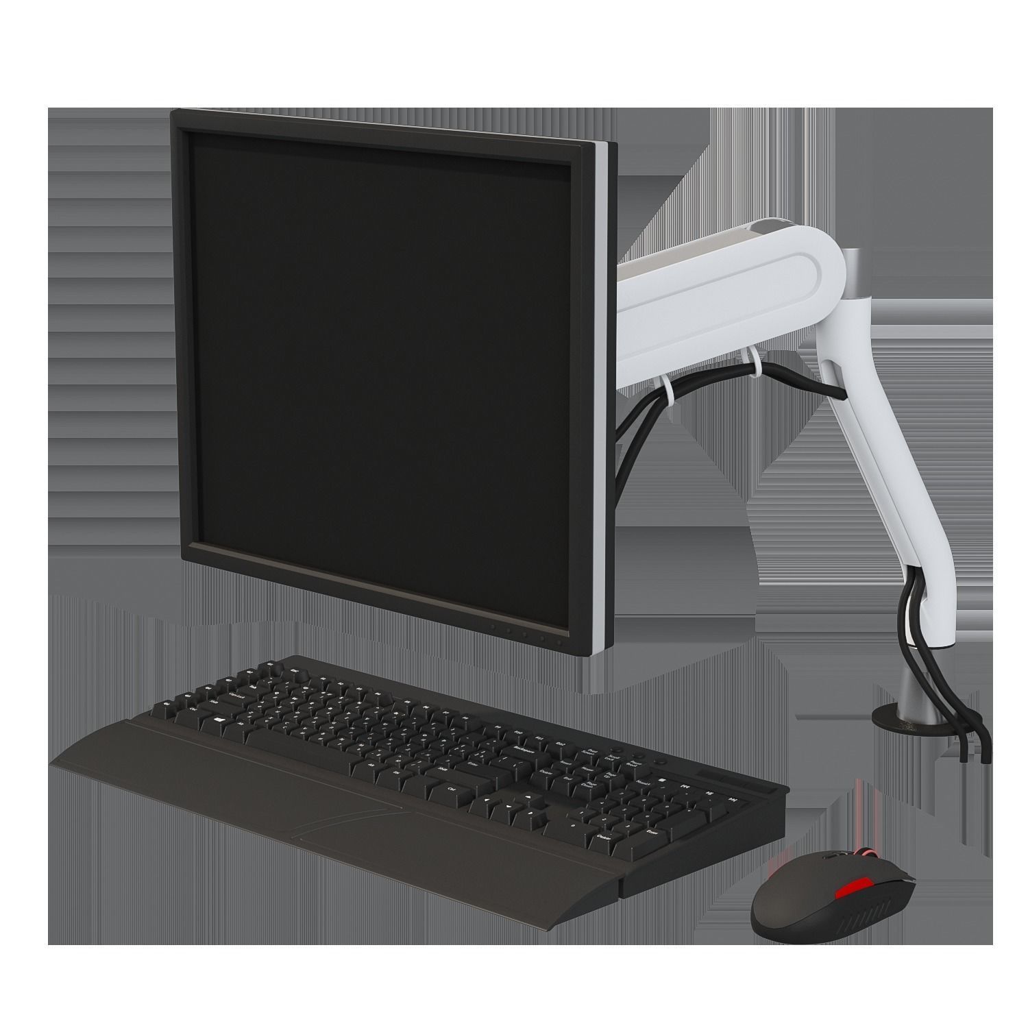 Set for your desktop Low-poly 3D model_10