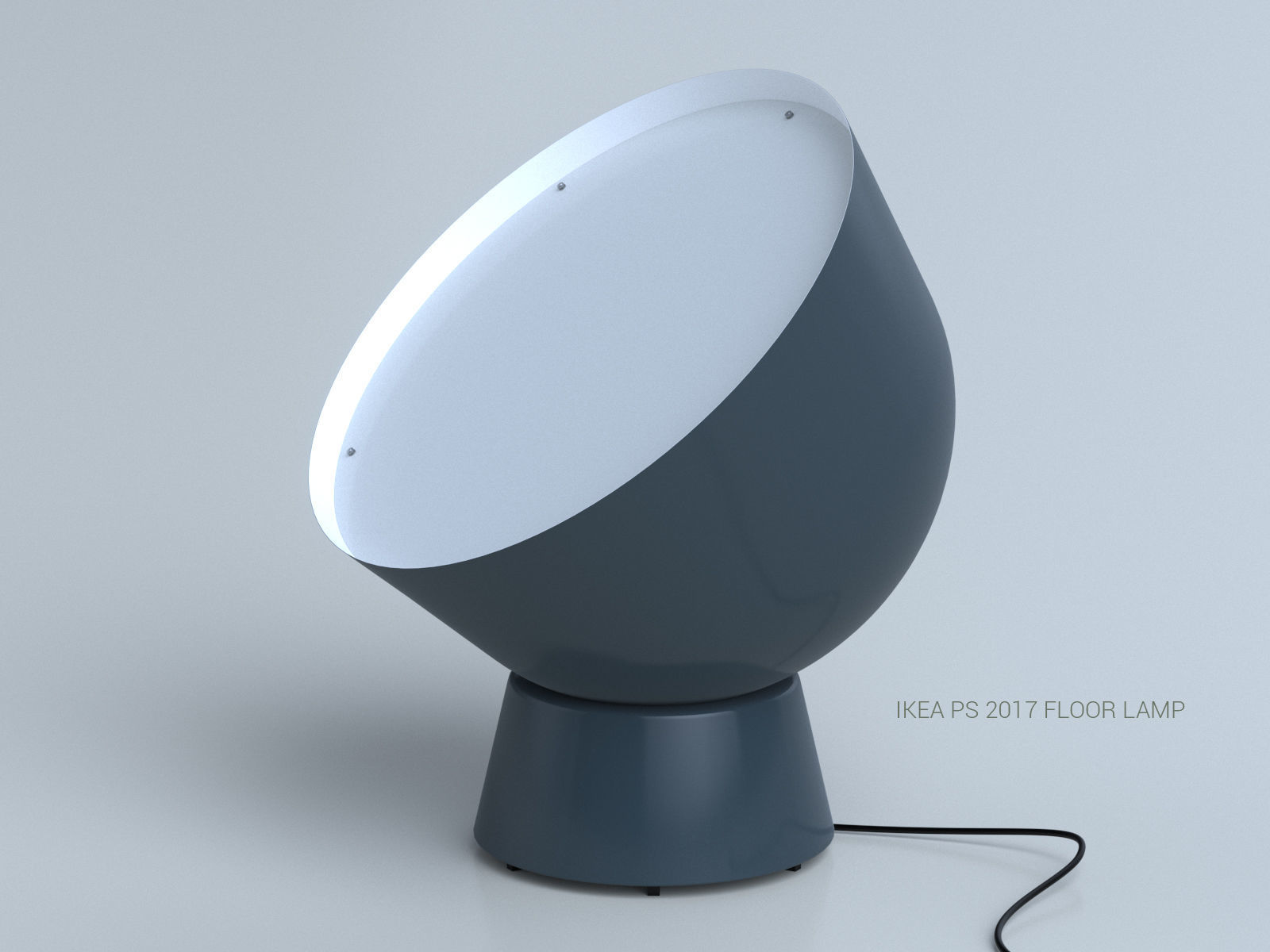 PS 2017 Floor Lamp 3D model_2