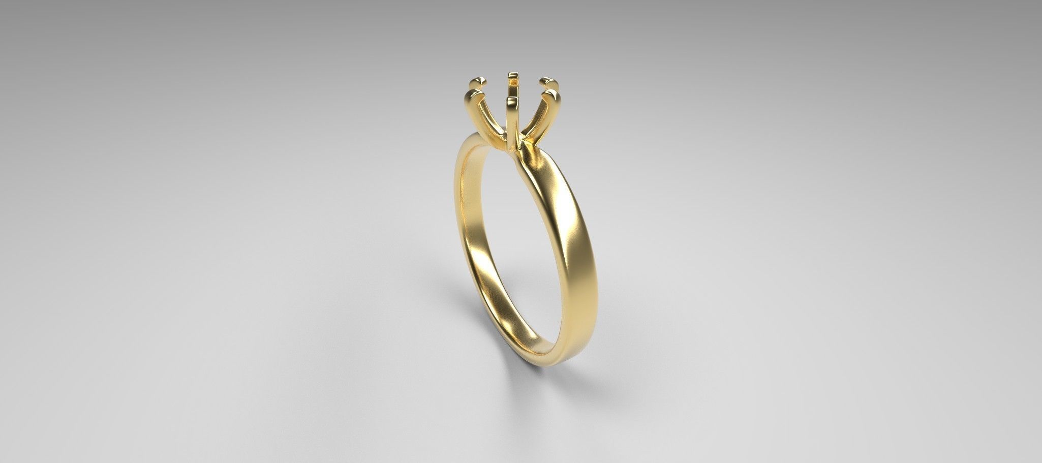 Diamond ring printable model 3d 3D print model_6