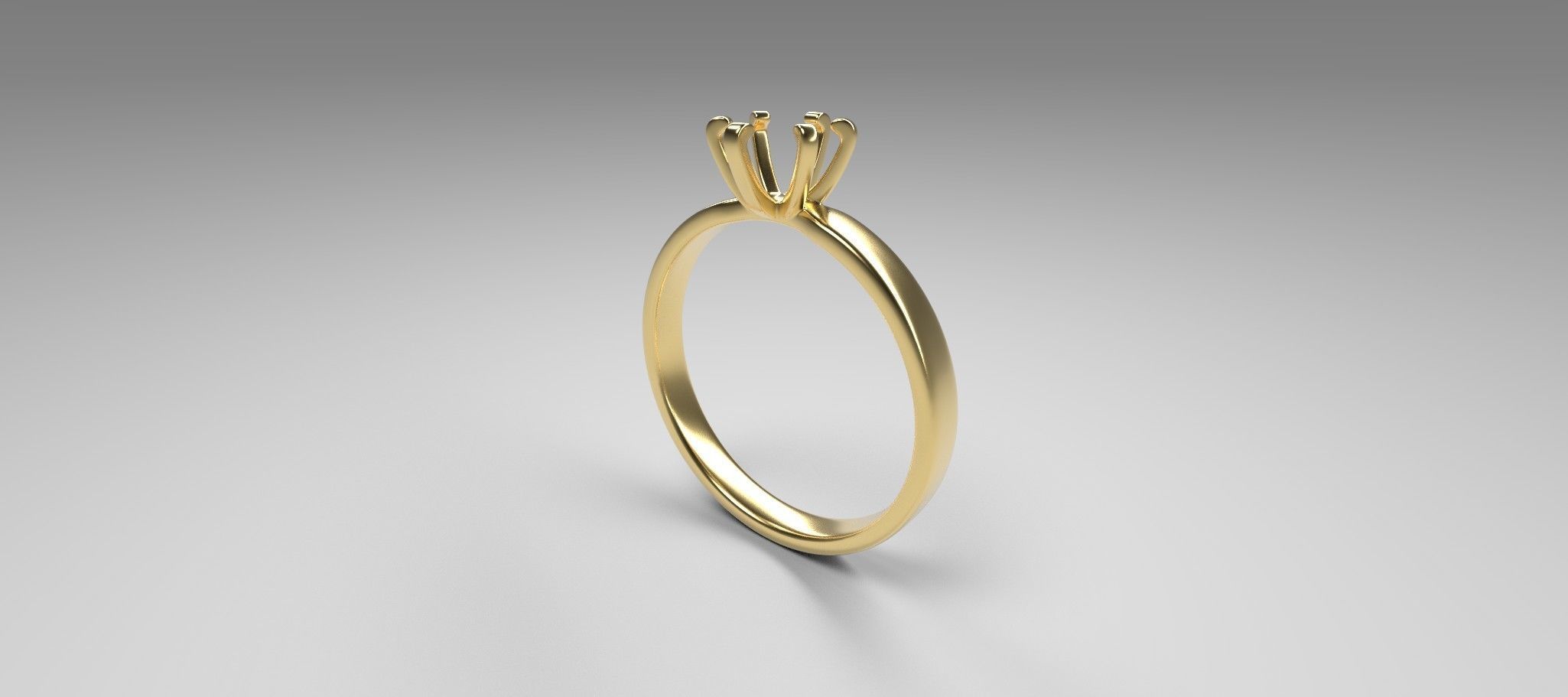 Diamond ring printable model 3d 3D print model_5