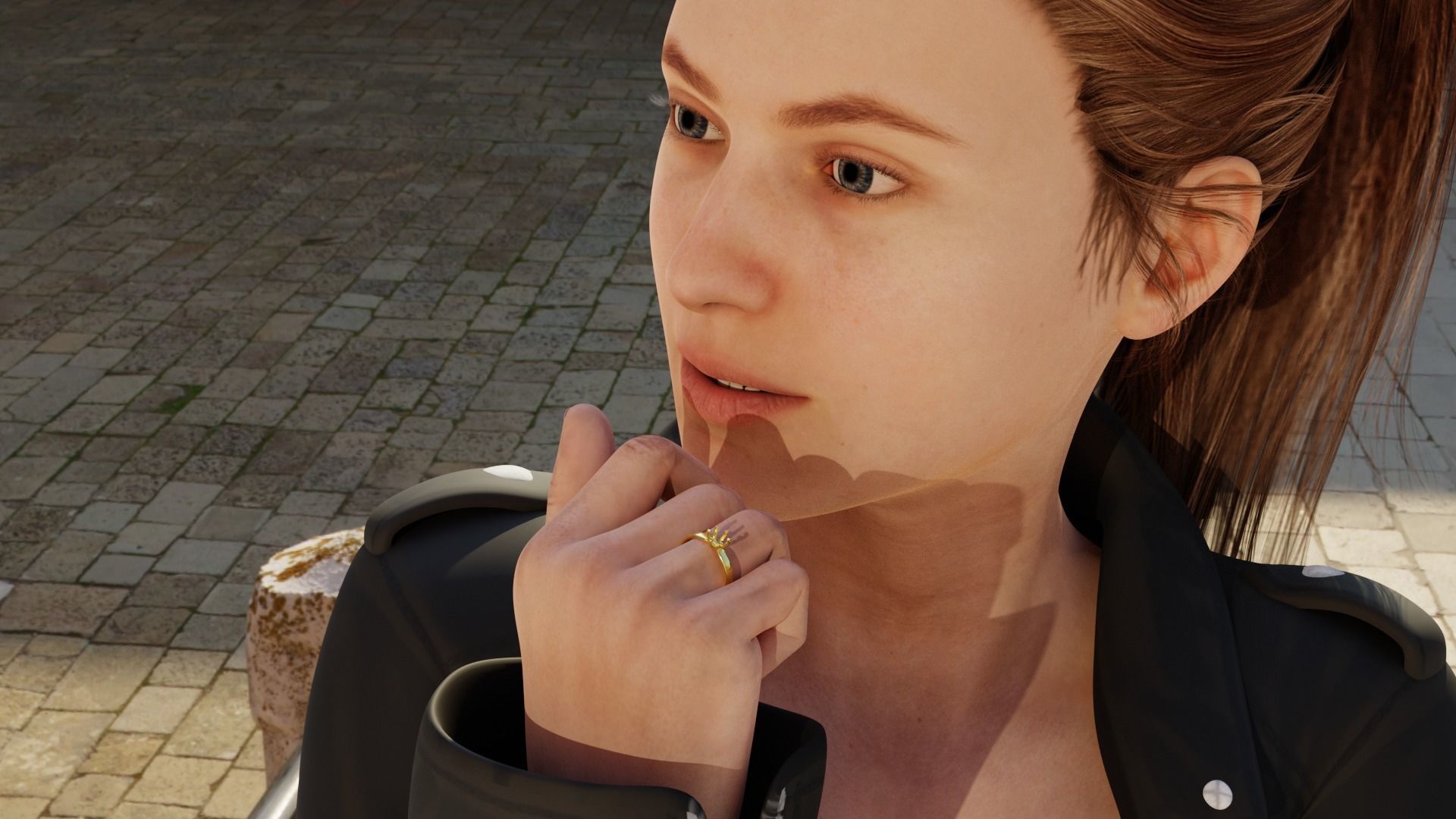 Diamond ring printable model 3d 3D print model_8