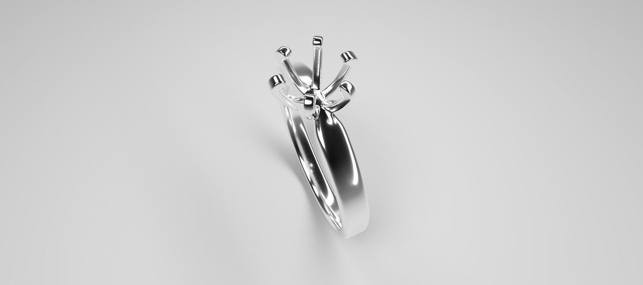 Diamond ring printable model 3d 3D print model_1