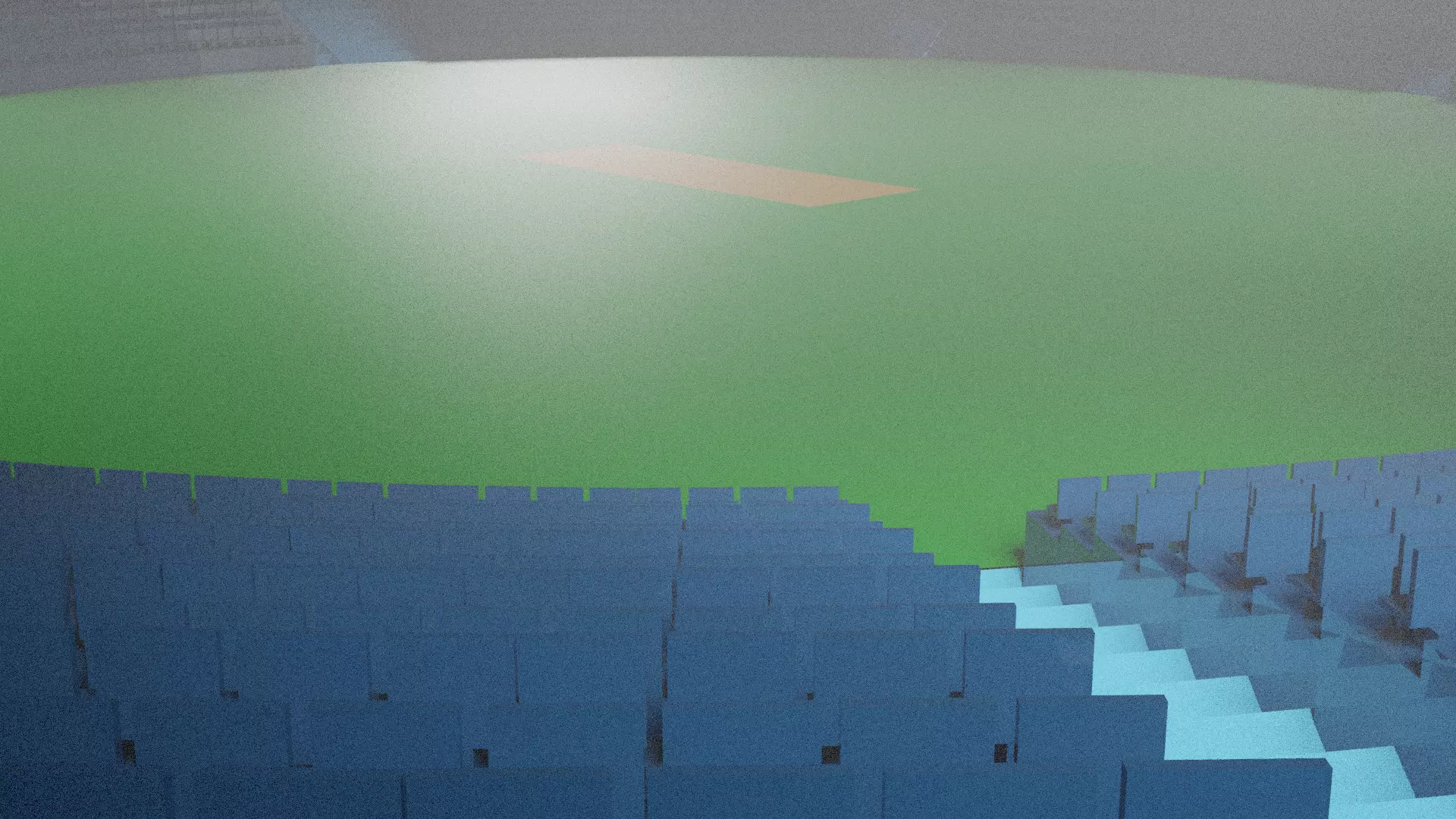 cricket stadium 3D model_0