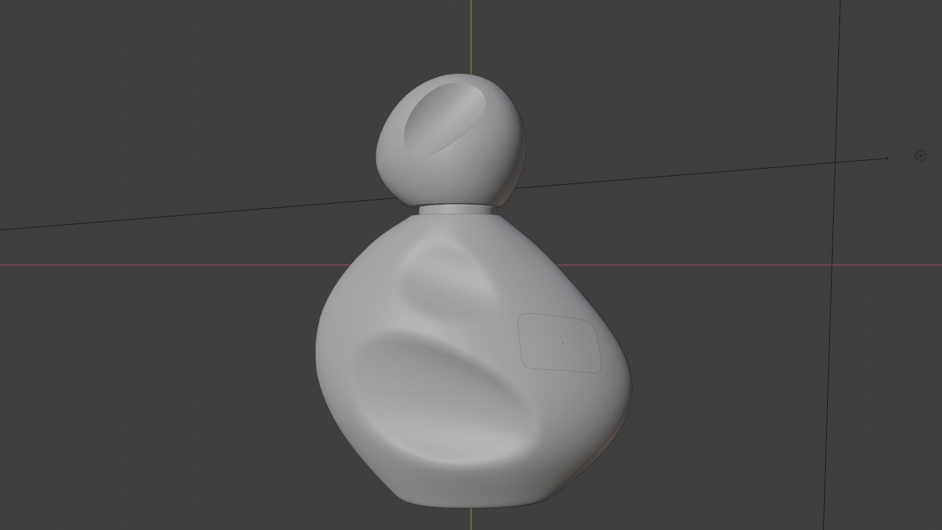 Izia sisley bottle pefume 3d model for Blender 3D model_8