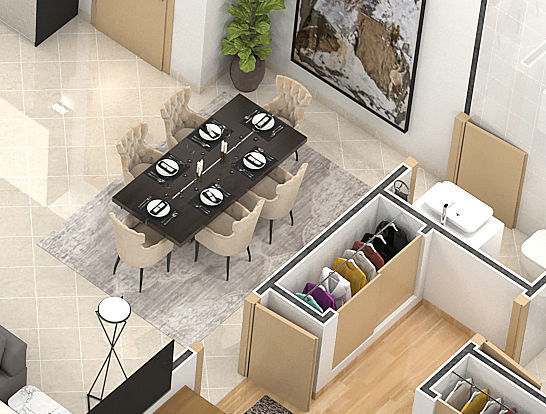 detailed floor plan 2020 3D model_6