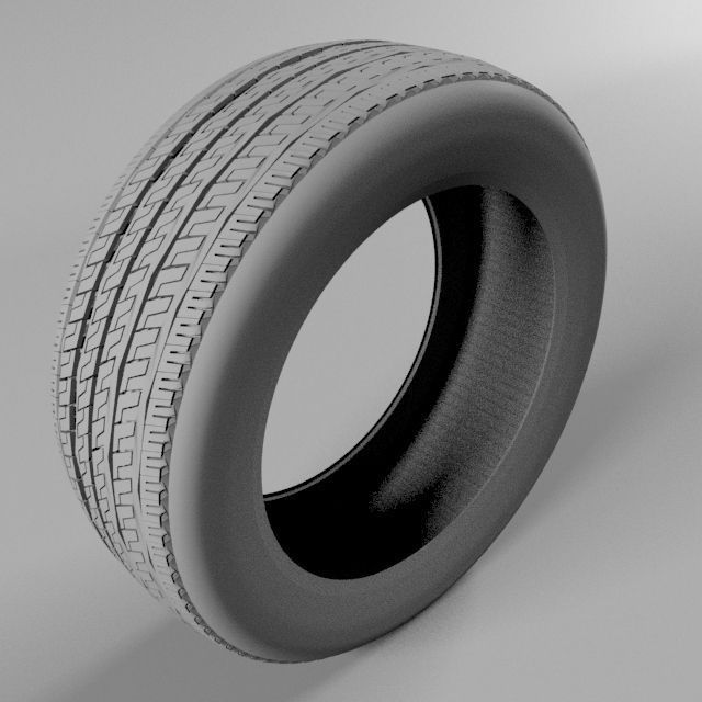 Tire Hankook Free 3D model_3