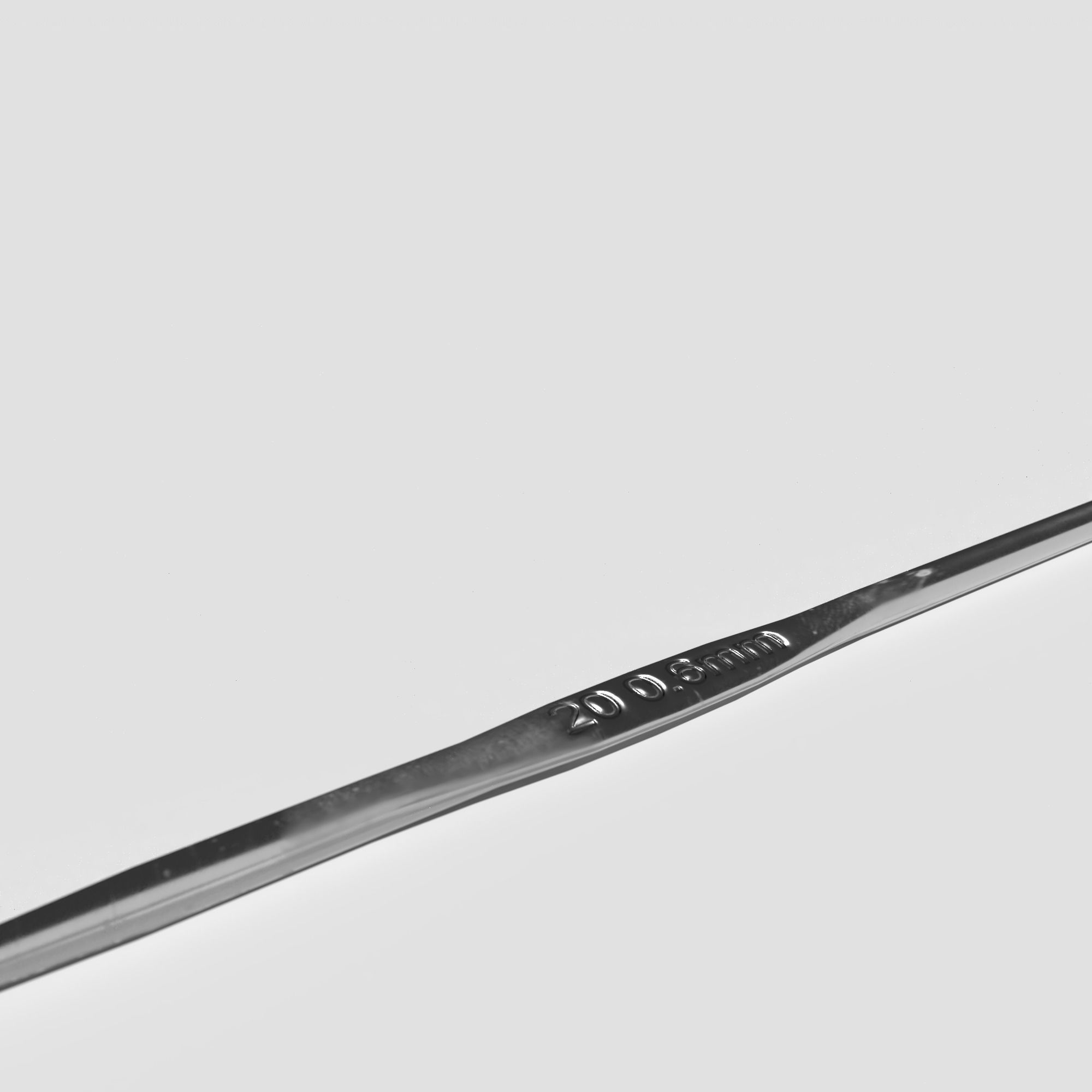 Crochet Hook Low-poly 3D model_4